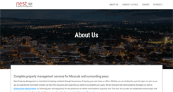 Desktop Screenshot of montananest.com